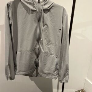 Vuori Gray Running Jacket